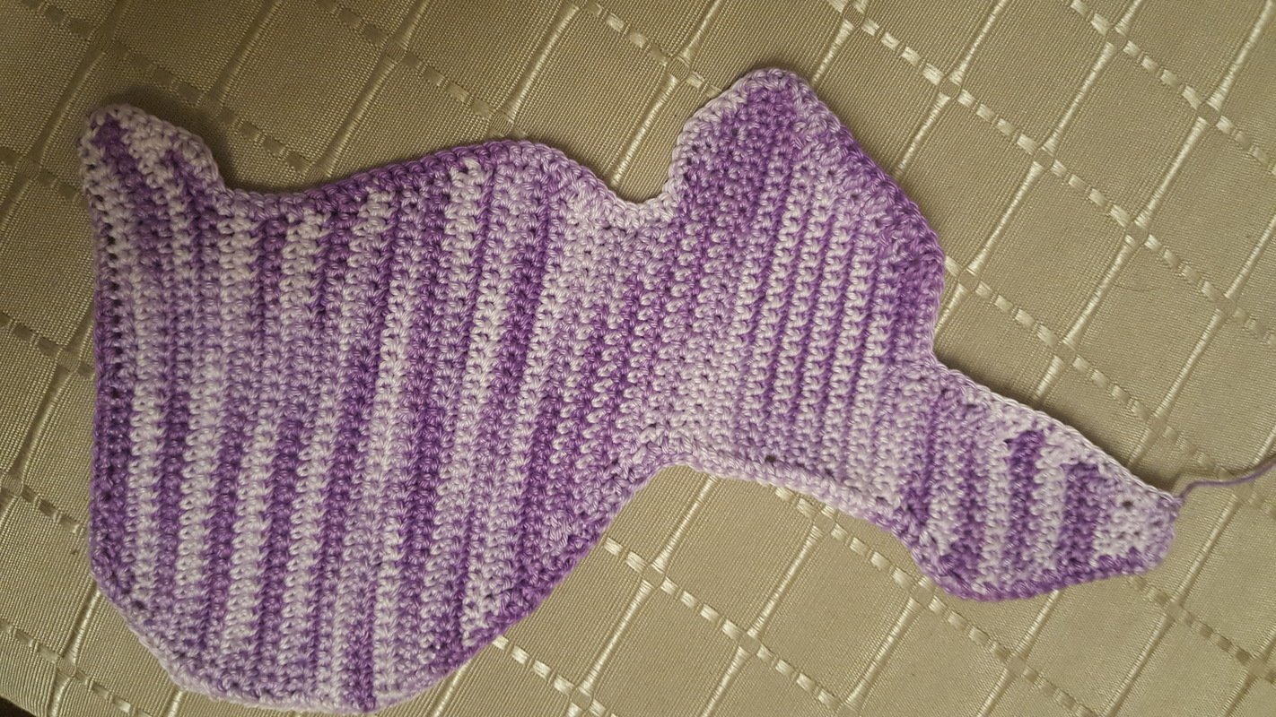 Osterhase als Dekoration oder Bestecktasche