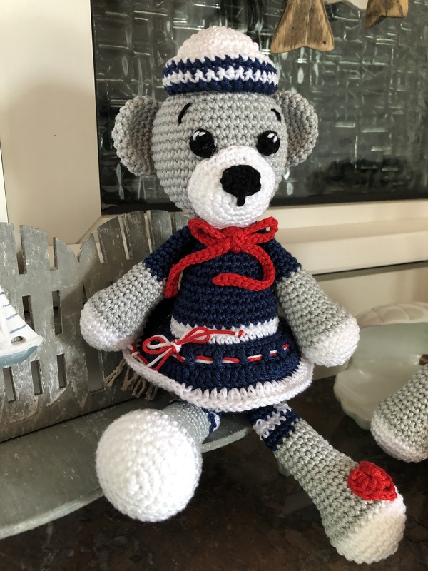 Häkelanleitung Susi Seebär