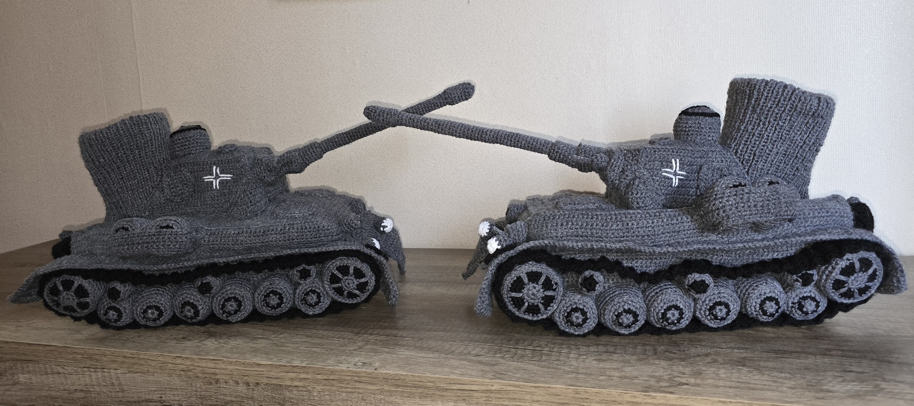 Panzerhausschuhe Häkelanleitung