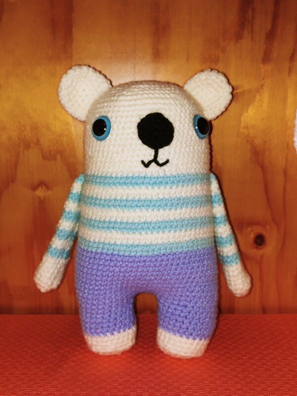 Häkelanleitung Bär, teddy amigurumi