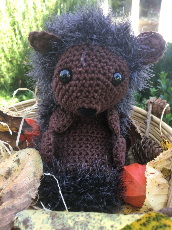 PDF-Häkelanleitung Igel Fred Amigurumi