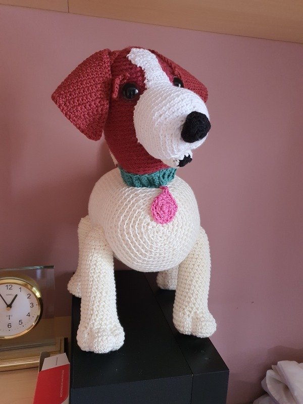 Jack Russel Sina Häkelanleitung in deutsch