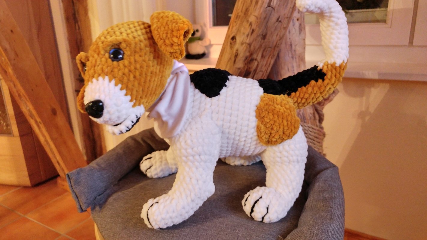 Jack Russel Sina Häkelanleitung in deutsch