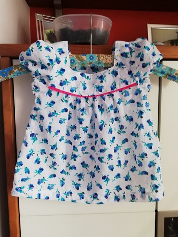 Habe diese Bluse in Gr. 86 genäht und bin vom Ergebnis begeistert.