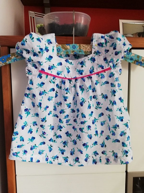 Bluse/Kleid Areskia 74-164 Schnittmuster Nähanleitung