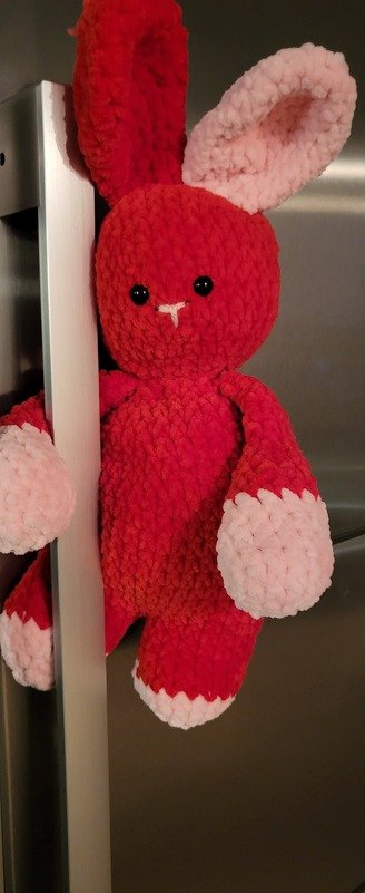 weicher Hase groß oder klein zum kuscheln schnell gehäkelt