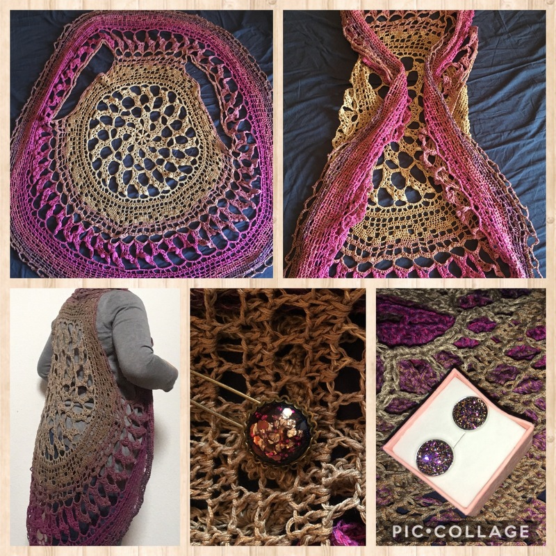 Häkelanleitung Kreisweste "Aischa" (Unisize - für alle Größen)