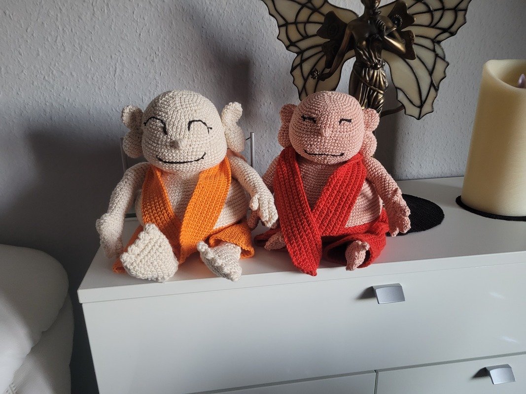 Amigurumi Laughing Buddha PDF Crochet Pattern