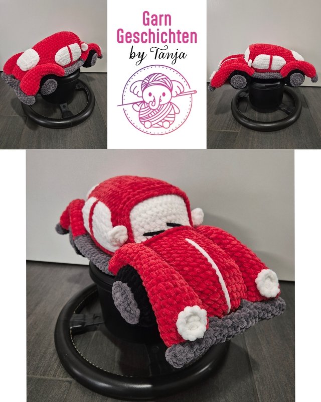 Classic Beetle Amigurumi Crochet Pattern PDF