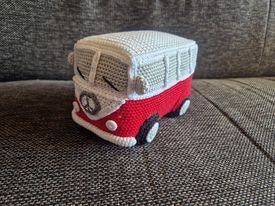 Amigurumi Classic Camper Van Bus PDF Crochet Pattern