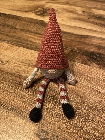 Ein Wichtel durfte zu Weihnachten als Geschenk nicht fehlen :-)