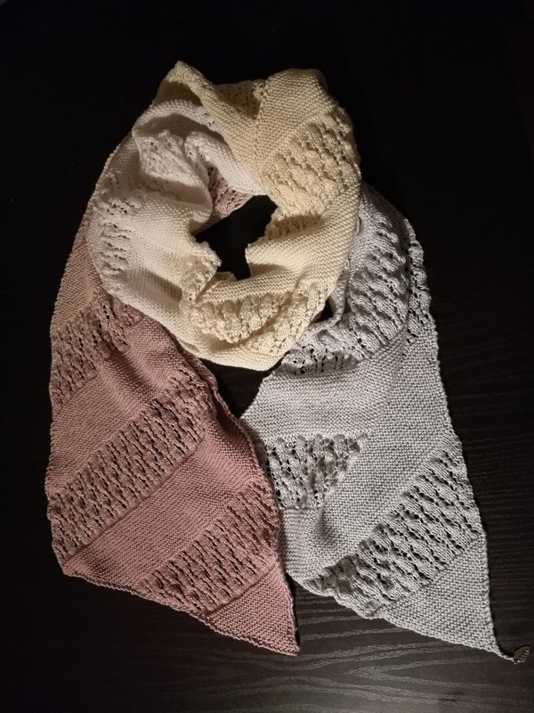 Strickanleitung - Schal "Lavender"