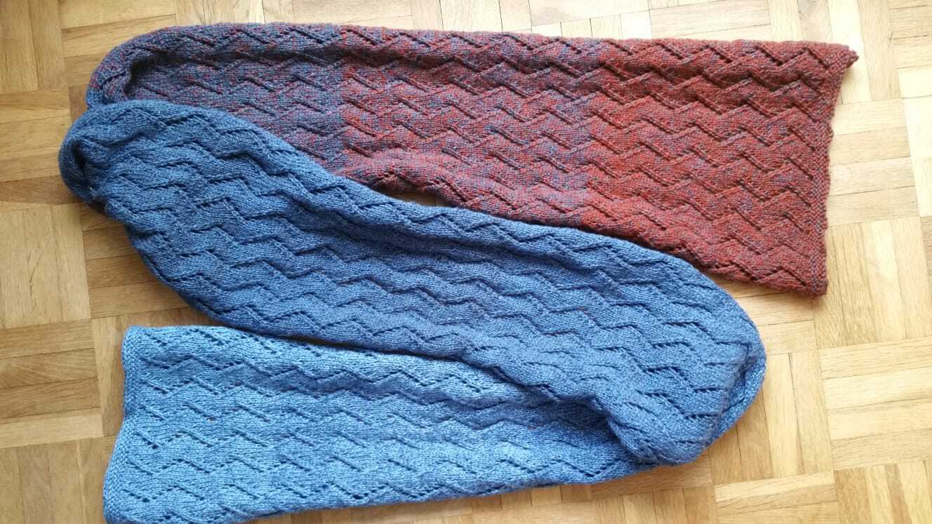 Strickanleitung - Schal "Moreno"