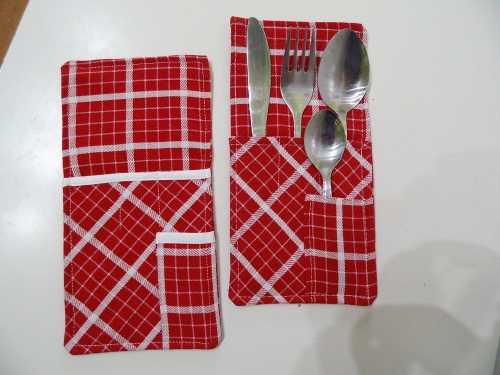 Bestecktasche &quot;Chloé&quot; - kostenlose Nähanleitung