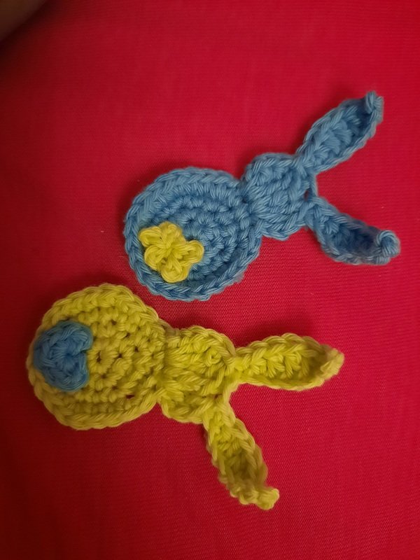 Cute Bunnies for Easter Decoration - Crochet Pattern