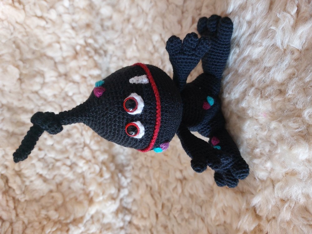 Amigurumi Spots The Monster PDF Crochet Pattern