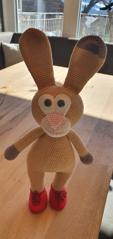 Häkelanleitung Hase "Willi-Witzig"