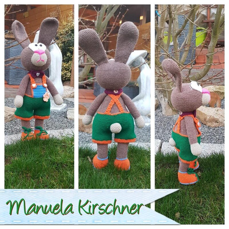 Häkelanleitung Hase "Willi-Witzig"