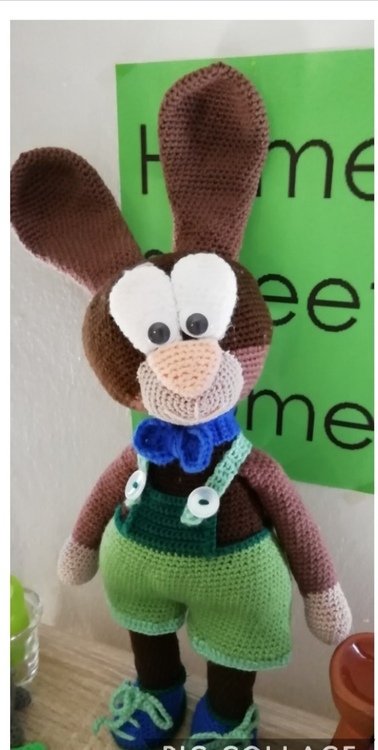 Crochet Pattern Bunny &quot;Willi-Funny&quot;