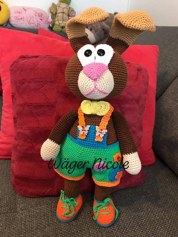 Häkelanleitung Hase &quot;Willi-Witzig&quot;