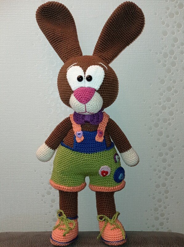 Häkelanleitung Hase "Willi-Witzig"