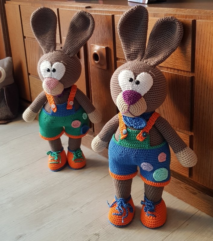 Crochet Pattern Bunny "Willi-Funny"