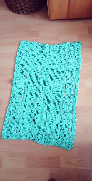 Mein großer Läufer ist fertig.