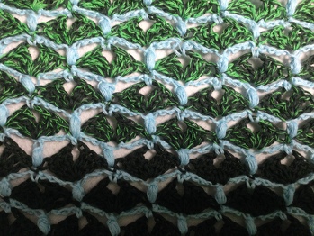 Habe das Muster etwas ausgedünnt