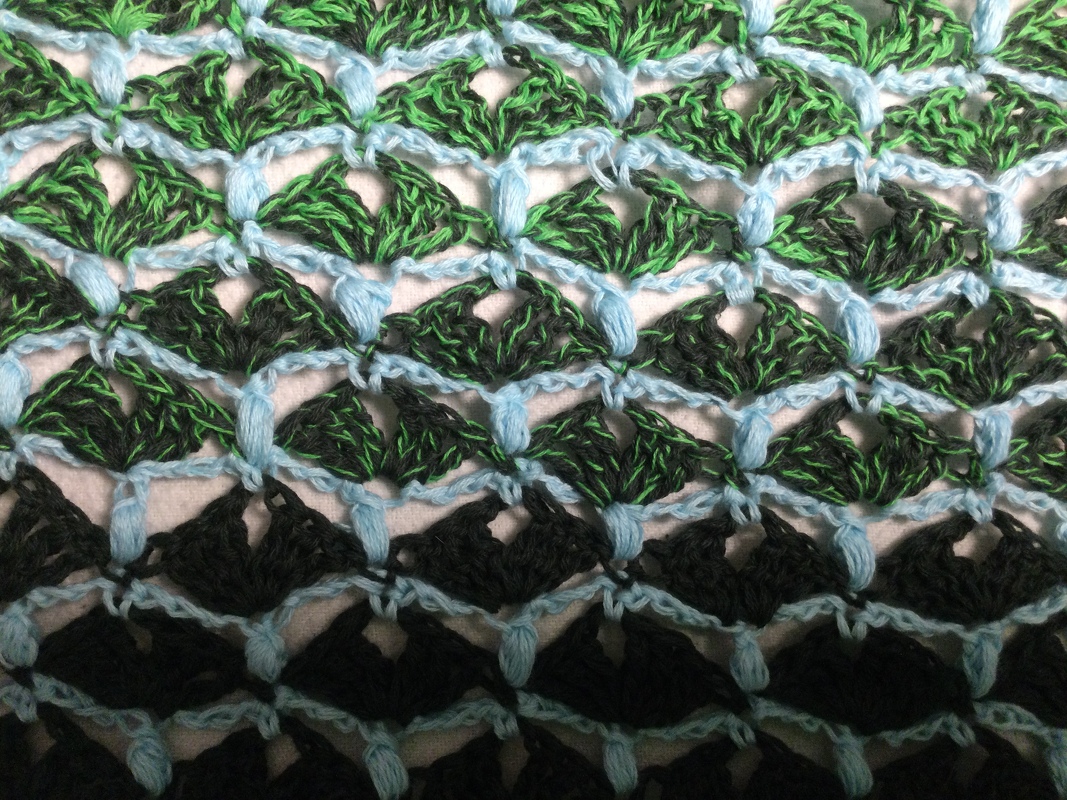 Dreiecktuch Hippiemädchen