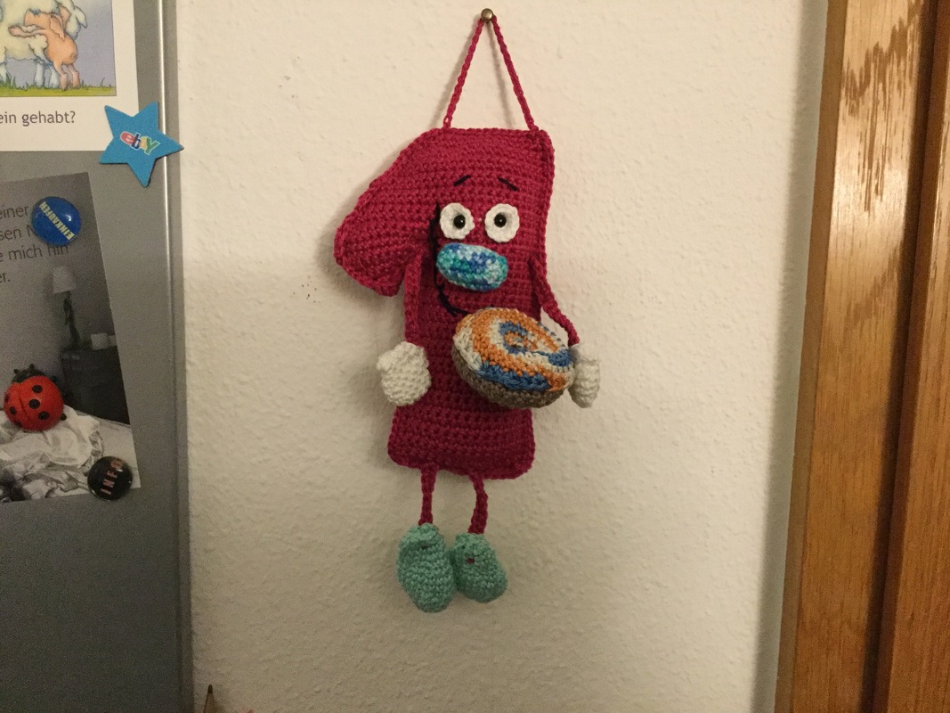 Number 1 - Crochet pattern