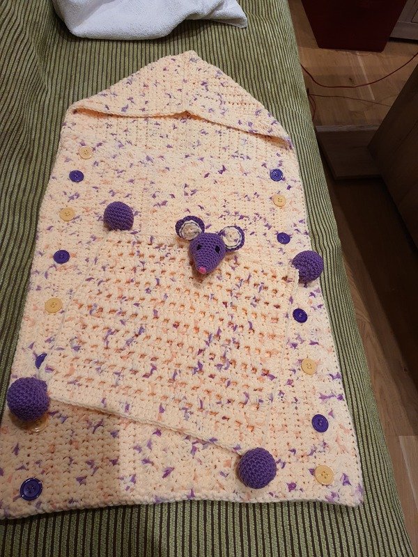 Babynest / Schlafsack / Kinderwagen Nestchen