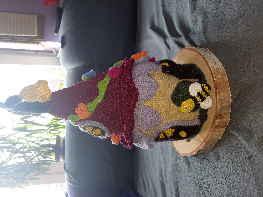 Crochet Pattern Fairyhouse, the Amigurumi Fairy House, by jennysideenreich