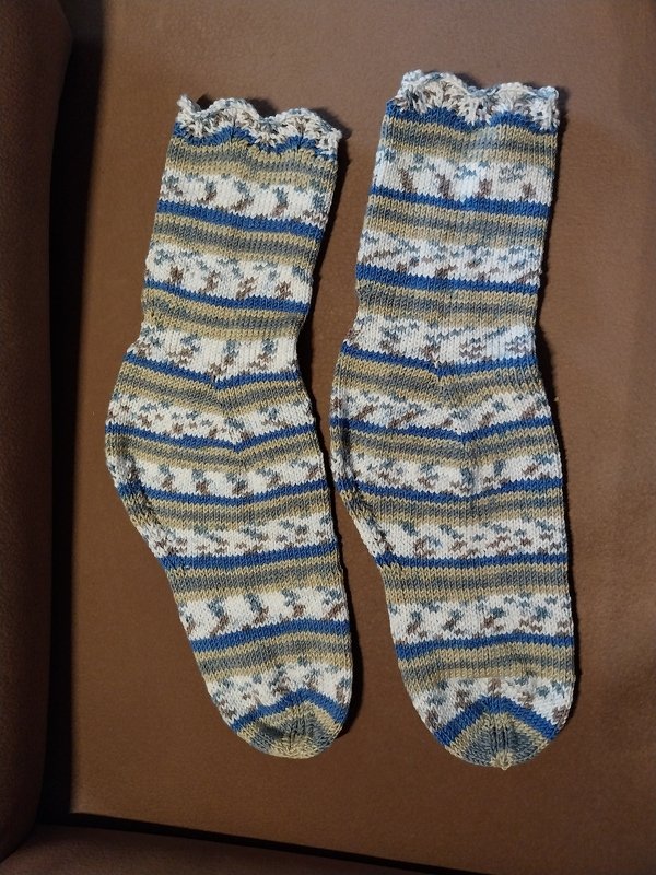 Strickanleitung Socken Fixe Ferse! So einfach wie noch nie! Top Down, Gr.34-45