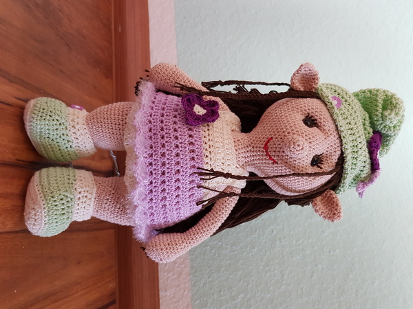 Häkelanleitung, Fay die Schmetterlingselfe