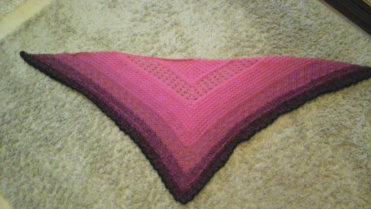 Häkelanleitung Dreieckstuch "Exklusiv"