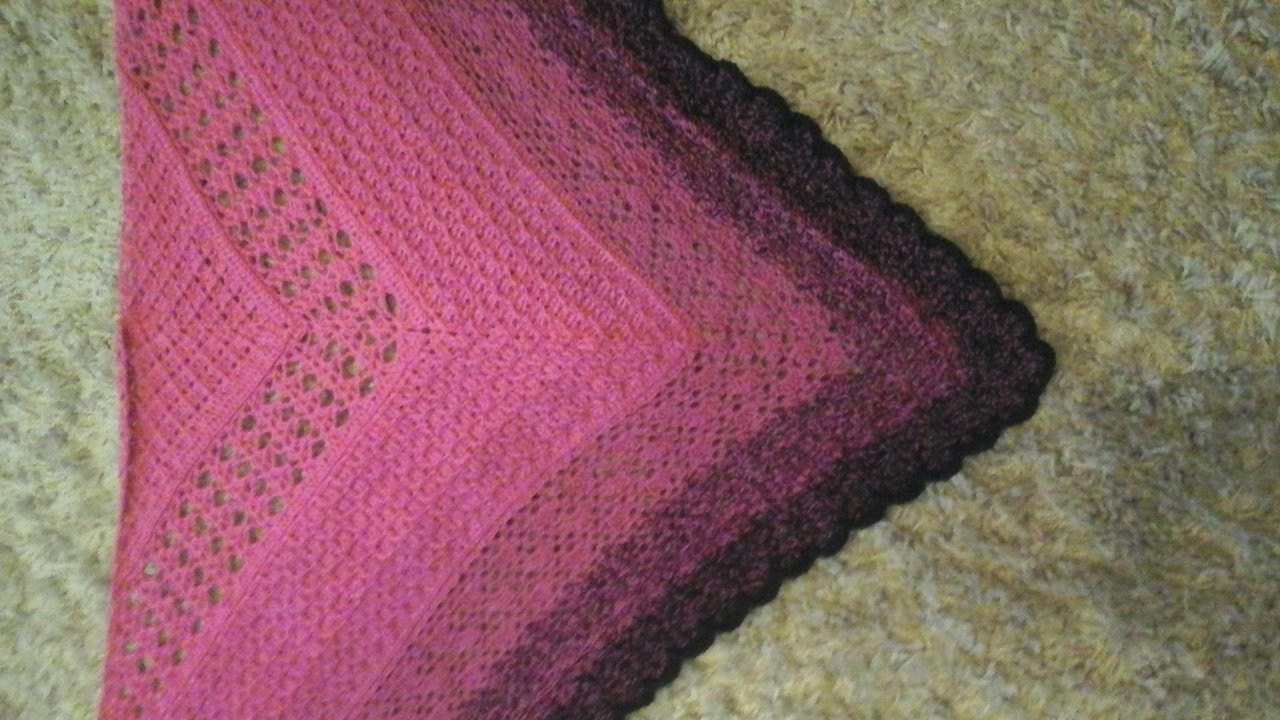 Häkelanleitung Dreieckstuch "Exklusiv"