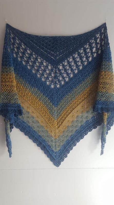 Häkelanleitung Dreieckstuch "Exklusiv"