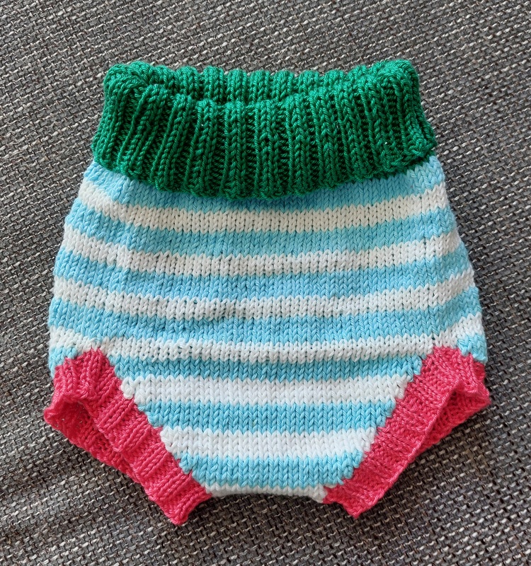 Windelhosen Strickanleitung in 3 Größen Windelhöschen