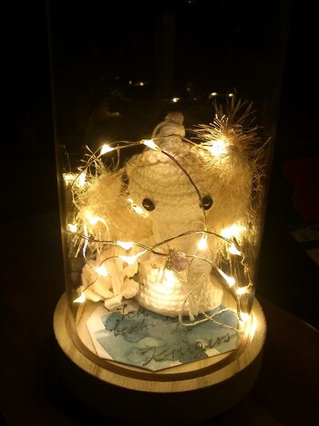 Vielen Dank. Der kleine Engel beschützt nun meine Familie. Es war ein sehr schönes Weihnachtsgeschenk. :)