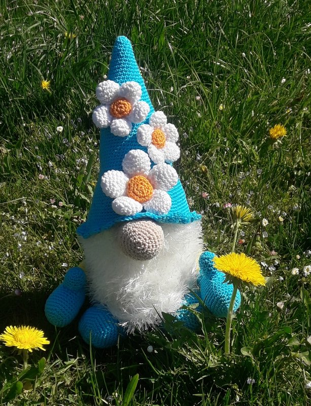 Frühlingswichtel - Häkelanleitung von Diana´s kleiner Häkelshop