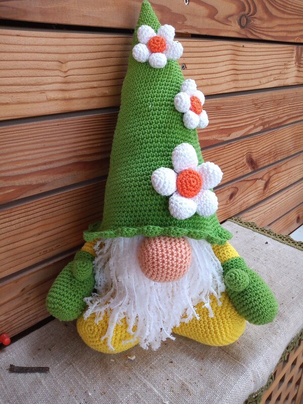 Frühlingswichtel - Häkelanleitung von Diana´s kleiner Häkelshop