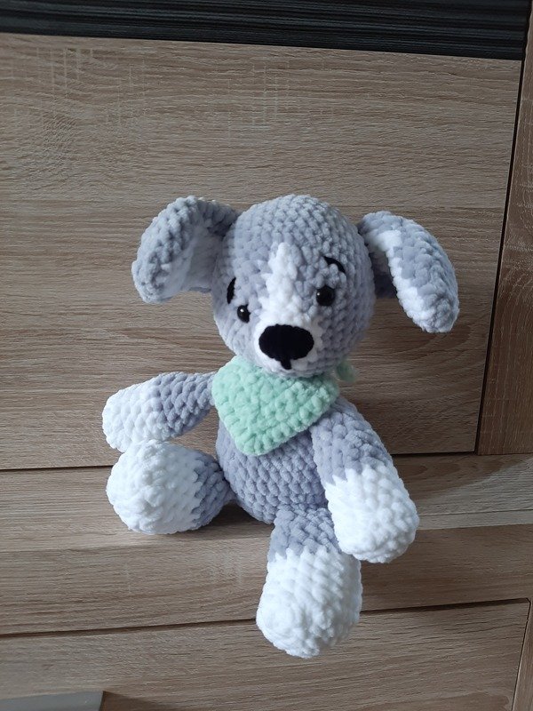 PDF Milo der Welpe Häkel Anleitung Amigurumi von leami