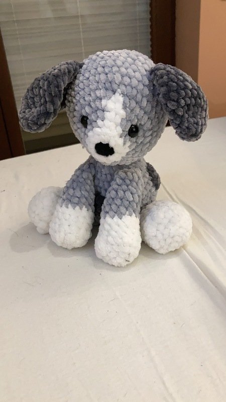 PDF Milo der Welpe Häkel Anleitung Amigurumi von leami