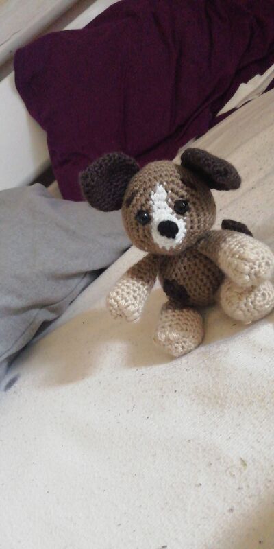 PDF Milo der Welpe Häkel Anleitung Amigurumi von leami