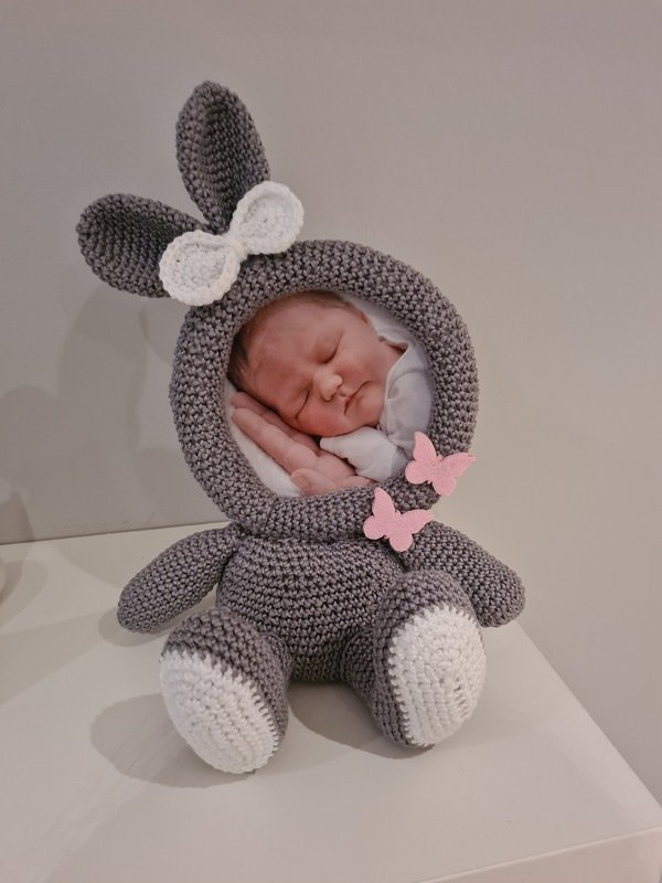 Häkelanleitung “Bilderrahmen BUNNY”