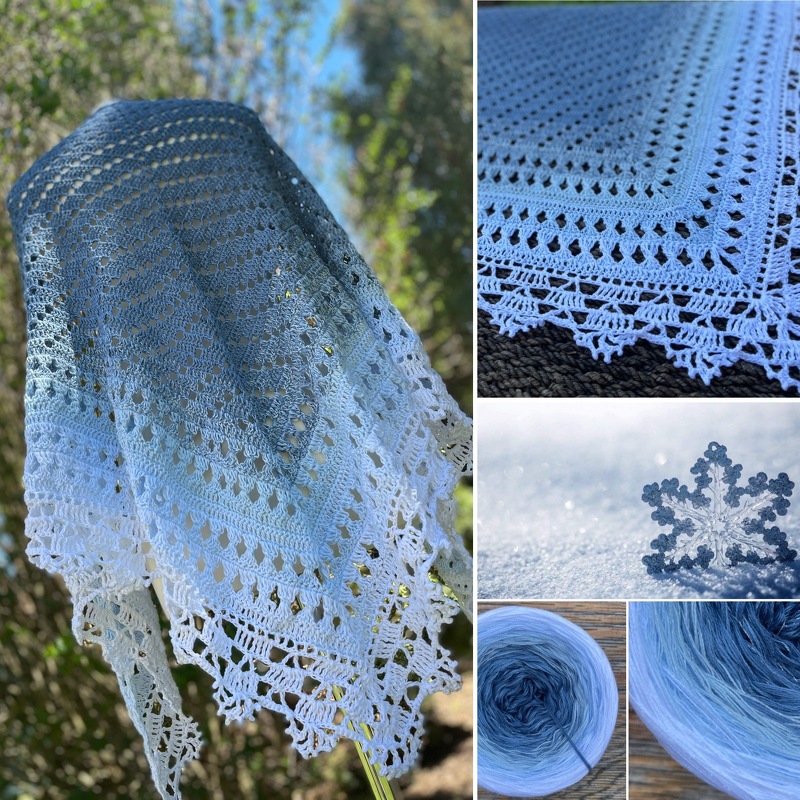 Häkelanleitung Tuch &quot;Lystrata&quot;