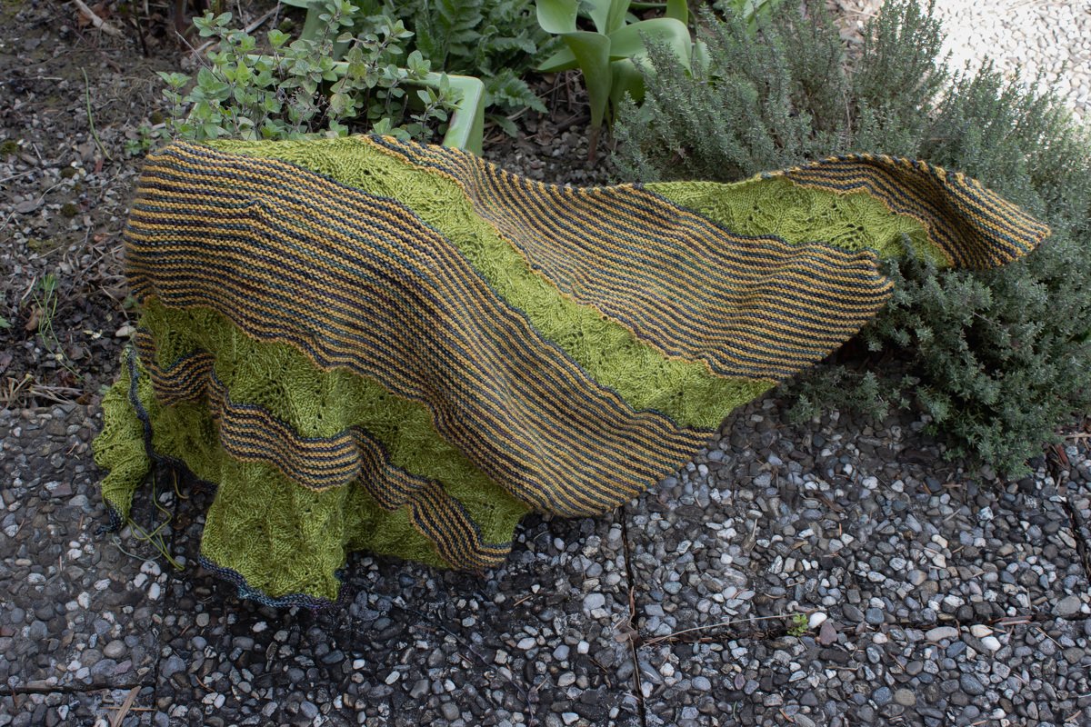 Strickanleitung Tuch "Sugar"