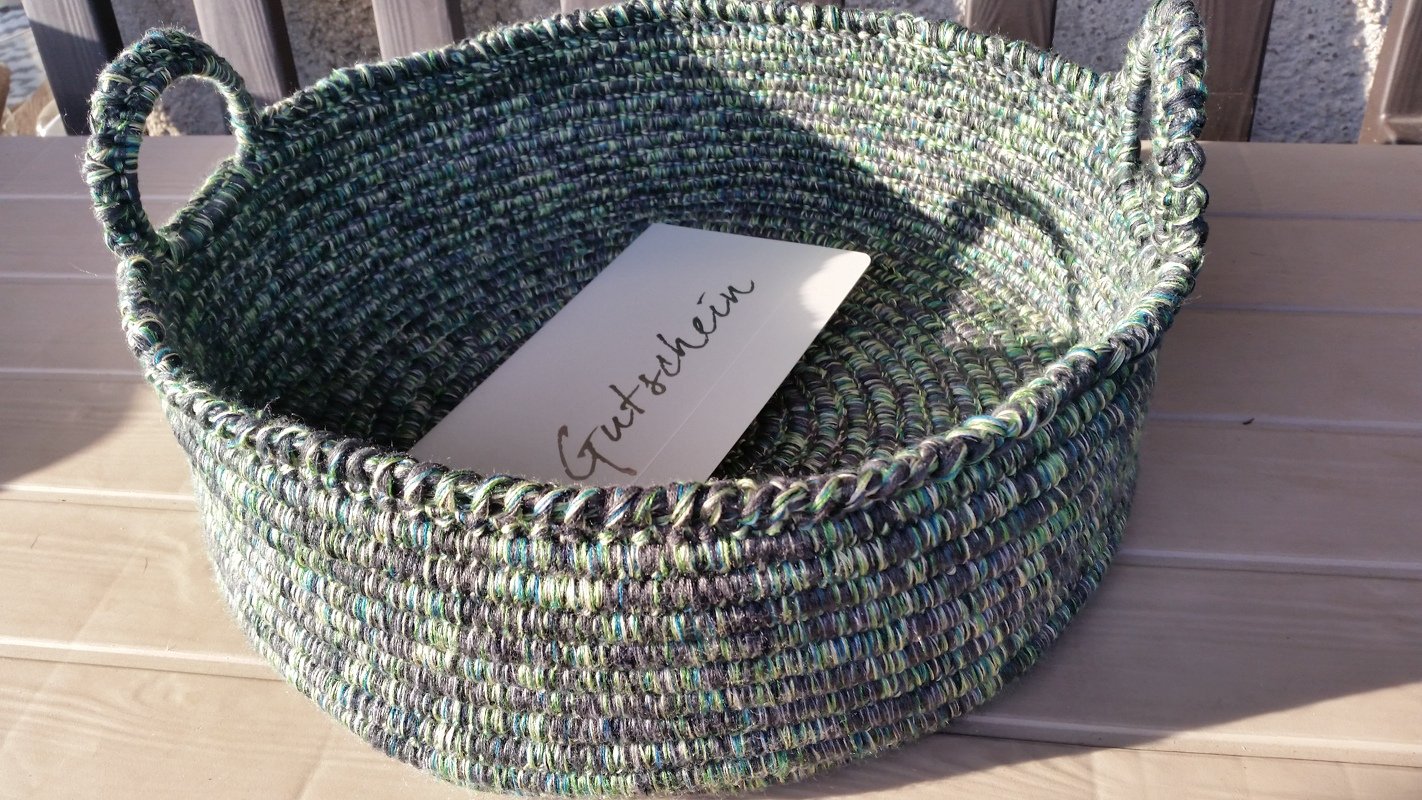 Crochet Pattern: Basket 'Rustico'