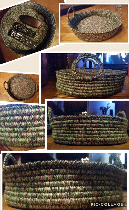 Crochet Pattern: Basket 'Rustico'