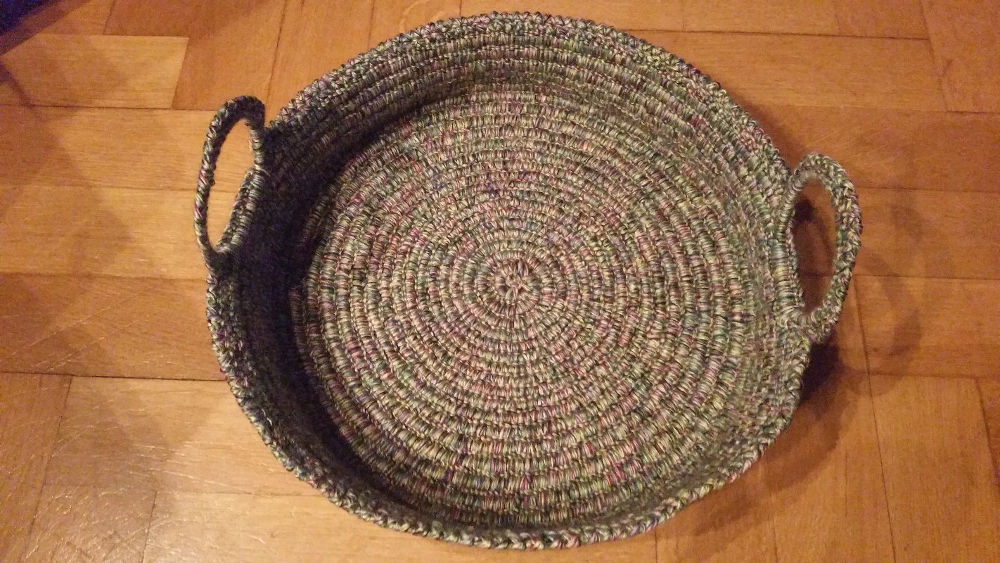 Crochet Pattern: Basket 'Rustico'